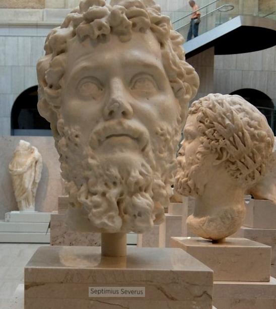 Римский император Септимий Север. Архиологический музей Мадрида.  Фото Лимарева В.Н.